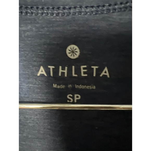 Athleta Blue Sleeveless Scoop Neck Mini Sundress - Picture 2 of 2